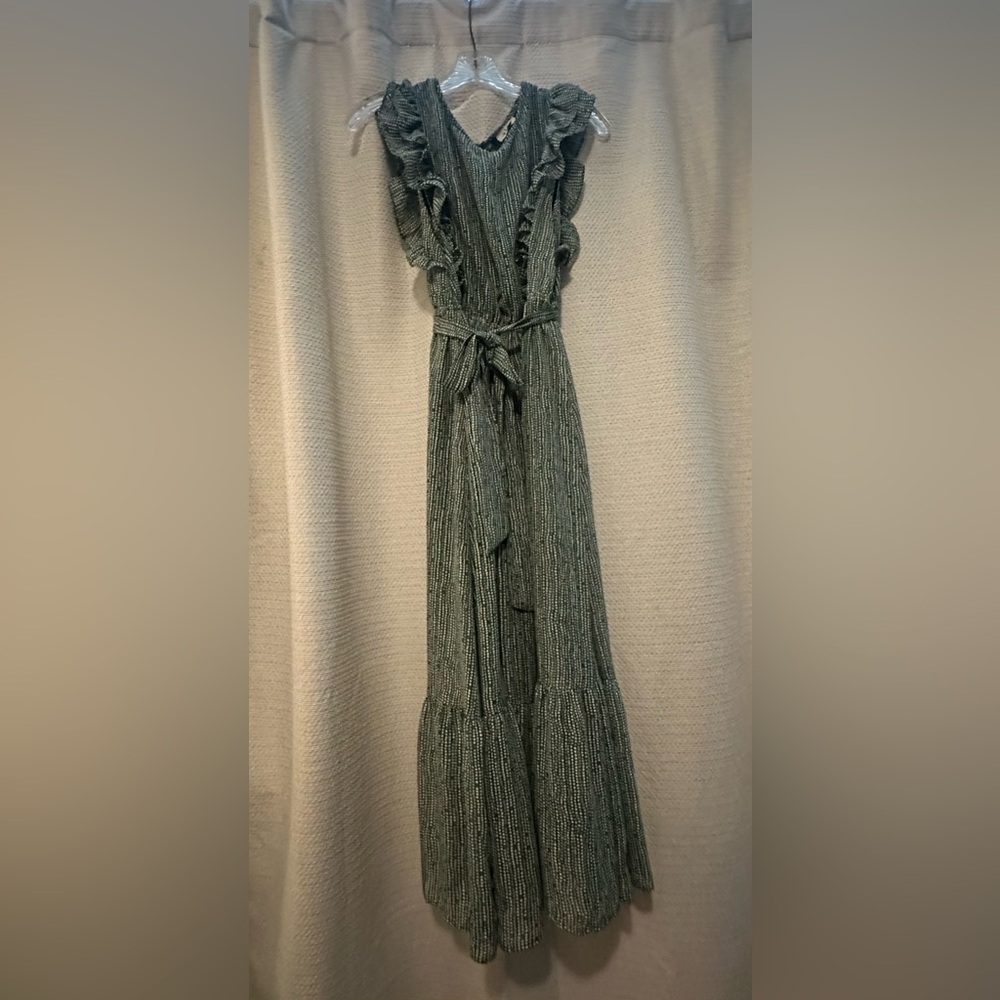 Boutique Tie-Waist Backless Maxi